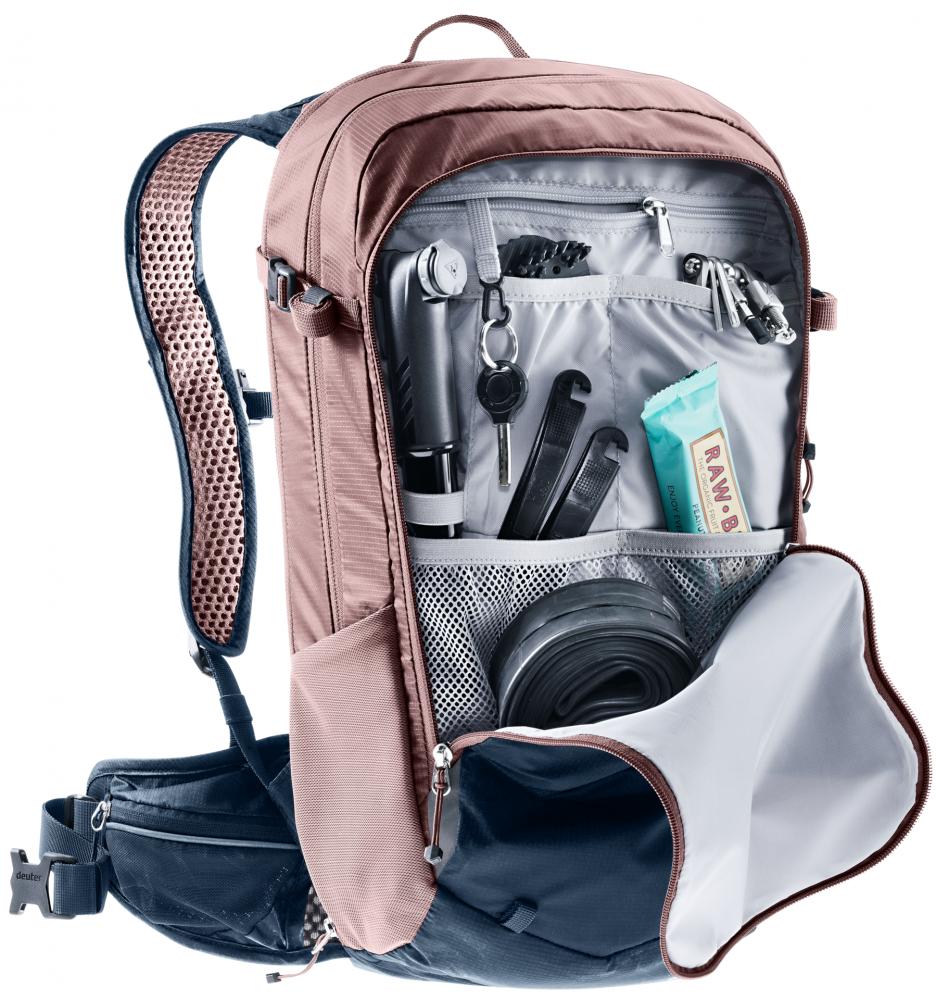 Deuter Compact EXP 14+3 Fahrradrucksack 14 Liter Graphite - Erweiterbar mit Airstripes-System