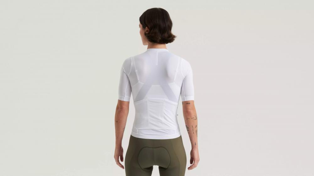 PRIME JERSEY SS WMN WHT XL - Damen Kurzarm Trikot Weiß Größe XL - T-Shirt