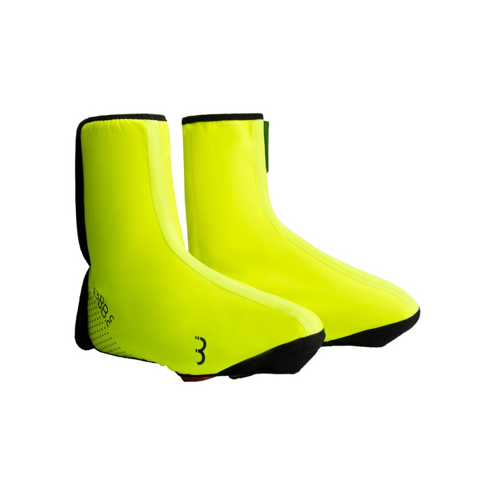 BBB Cycling MultiFlex HV Überschuhe Größe 39 neon - flexibler Regen- und Spritzwasserschutz