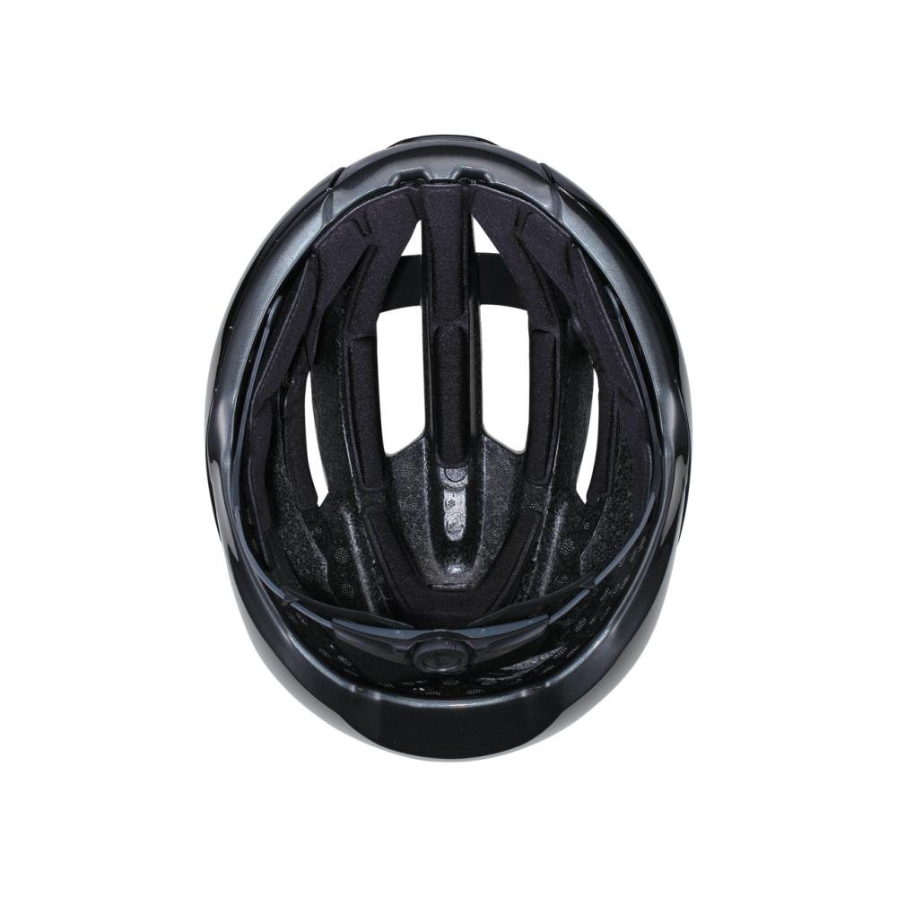 BBB Cycling Helm Maestro L schwarz glanz - sicherer Rennradhelm mit Top-Belüftung
