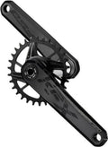 FSA Kurbelgarnitur KFX Modular BB392Evo 1x 175 mm Schwarz - superleichte MTB-Performance