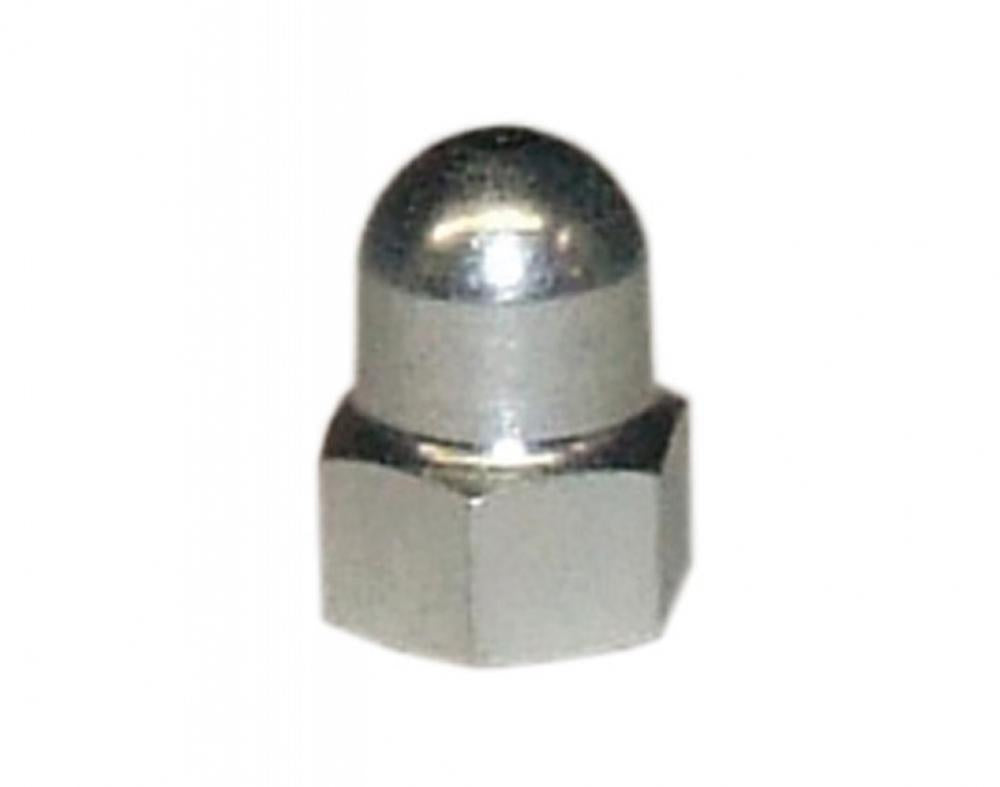 Silberne Hutmutter Fix Nippel HR FG 10,5mm für 3-/5-/7-Gang Fahrräder