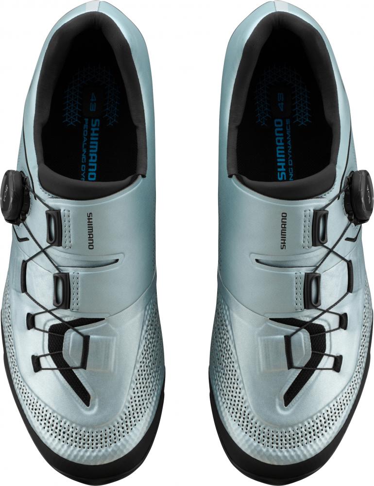 SHIMANO Fahrradschuhe XC503 Herren/Damen MTB SPD Fahrradschuhe - Größe 44, Blau