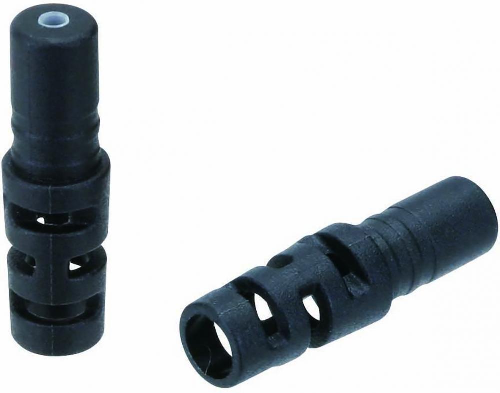 Jagwire Endkappen Anti-Knick 4 mm Schwarz - knicksichere Zugführung für enge Rad-Geometrien