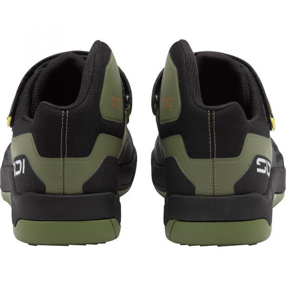 Sidi MTB DESCENTIO black/green 39 Schwarz/Grün - sicherer MTB- und Enduro-Schuh mit Top-Grip