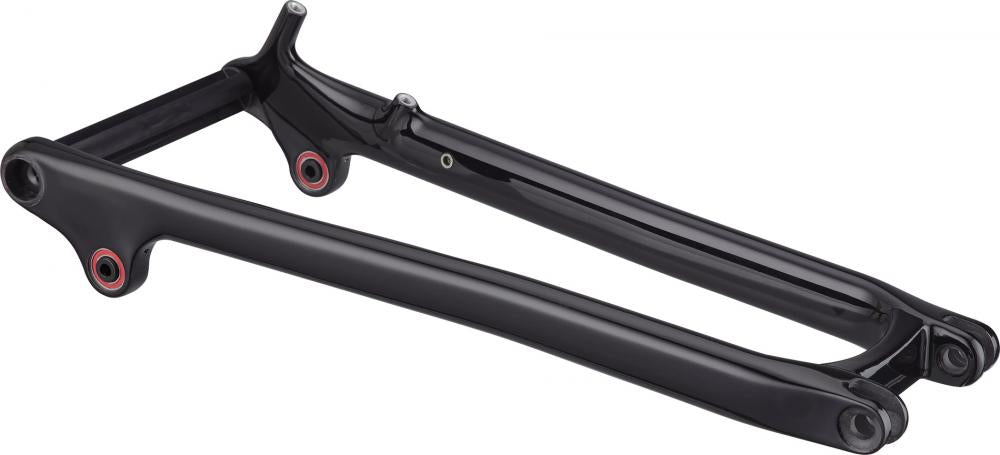 STS MY21 SJ EVO Carbon Rahmen mit Carbon Seatstay 12x148mm Long für S5-S6 - Gloss Black/White - Carbonrahmen