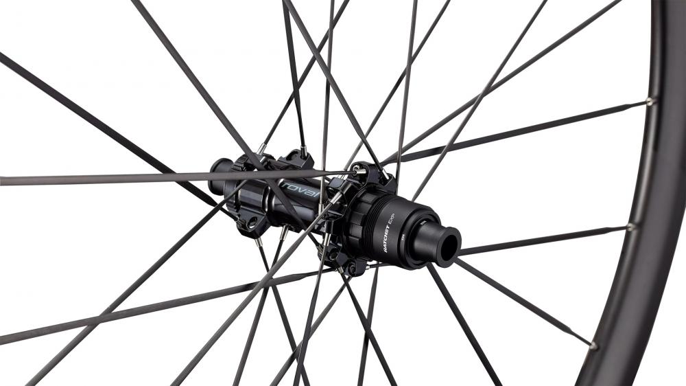 Specialized ALPINIST CLX III 700C Vorderrad - Ultraleicht Carbon Rennrad Laufrad Satin Carbon/Gloss Black