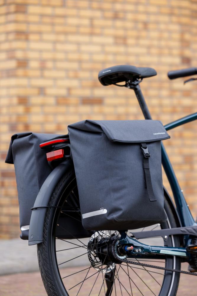 New Looxs Doppelpacktasche Hamar Double MIK 2.0 2 x ca. 17,5 l - wetterfeste Fahrrad-Doppeltasche