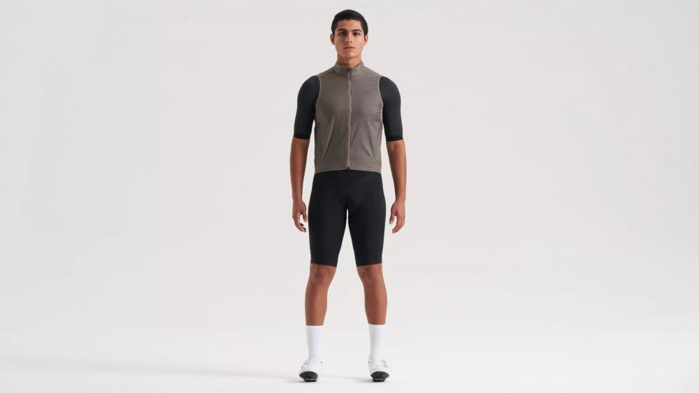 PRIME WIND VEST MEN GUN XL - Windweste Herren Laufweste