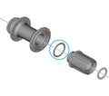 SHIMANO Spacer WH-RS710-R unter Freilaufkörper - präziser Abstandshalter für Hinterradnabe