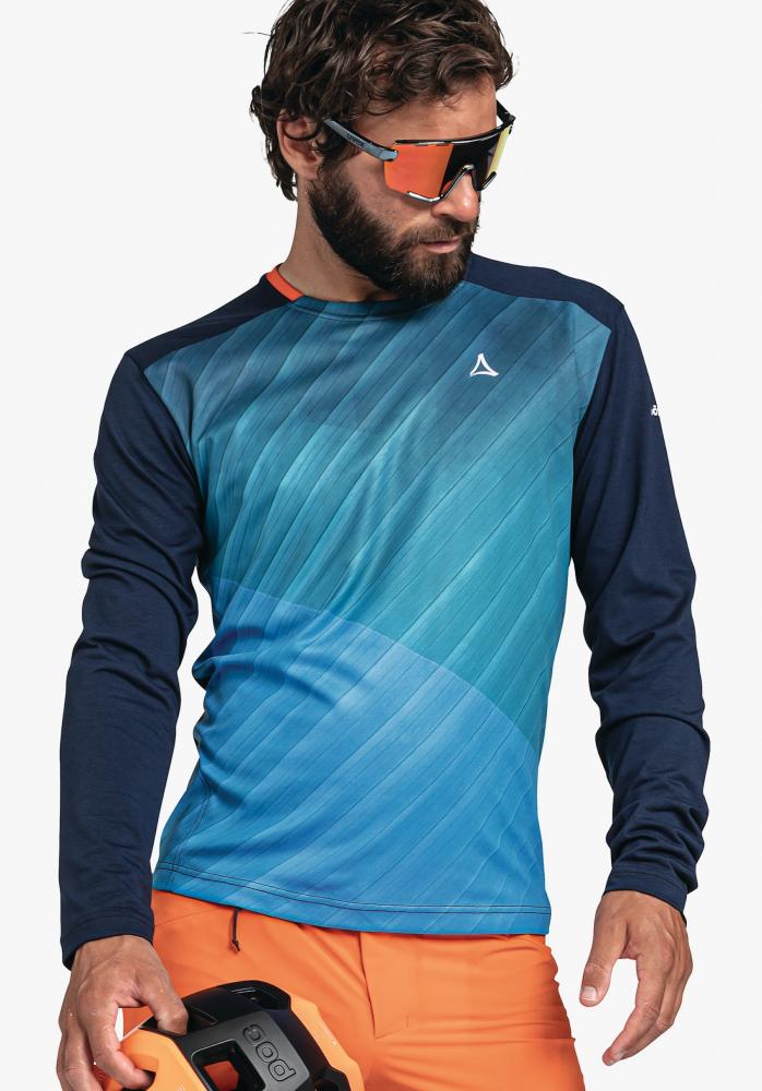 Schöffel Longsleeve Altitude M blau Größe 50