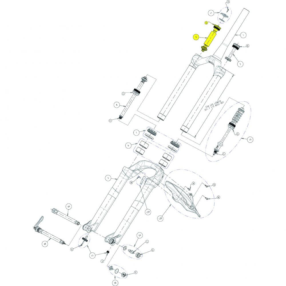 Manitou VTT Druckstufe & Verstellknopf für R7 Expert - präzise Fahrwerksabstimmung