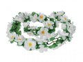Basil Garland Blumengirlande Flower weiß - Fahrrad Dekoration für Lenker und Korb - Zubehör