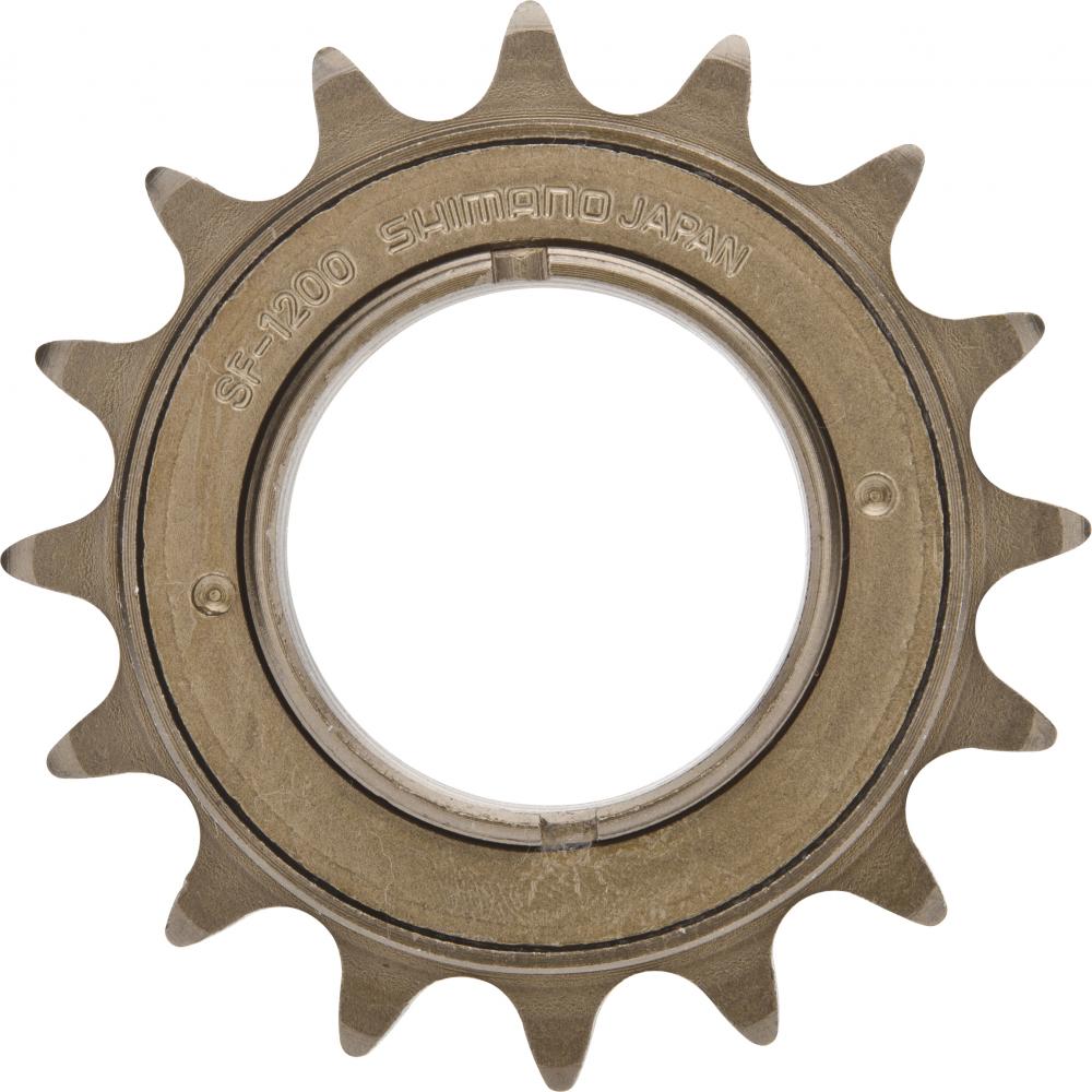 SHIMANO Freilaufritzel SF-1200 16 Zähne für Singlespeed und Bahnrad. Zuverlässiger Fahrradantrieb.
