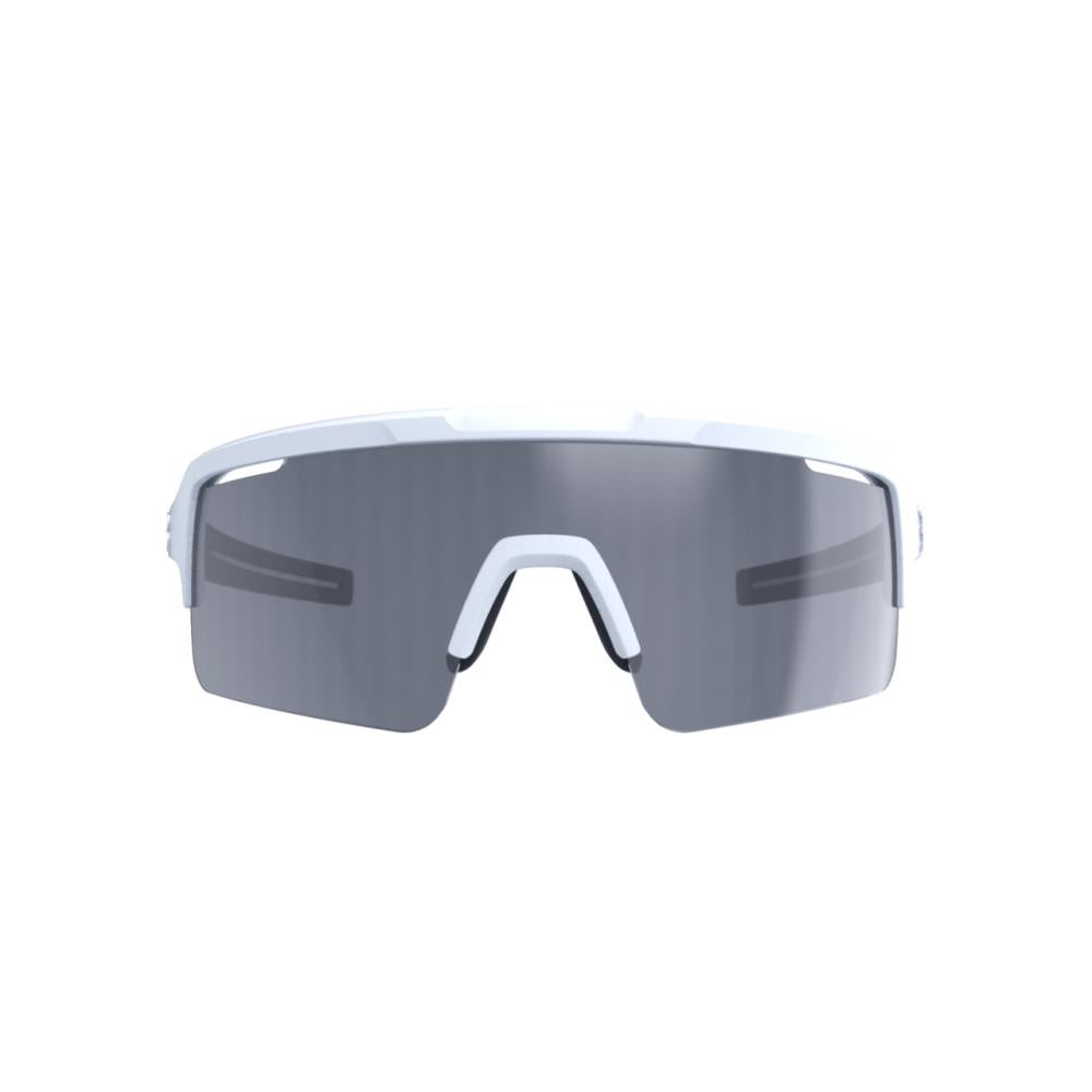 BBB Cycling BBB sportbrille Fuse PC flash Größe M matt weiß - leichte Sportbrille mit Top-Sicht