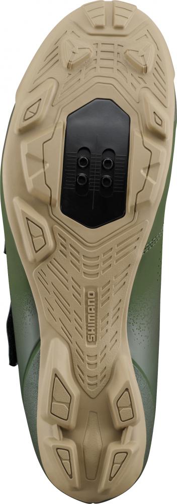 SHIMANO Fahrradschuhe XC102 Herren/Damen MTB SPD Fahrradschuhe Größe 48, Grün