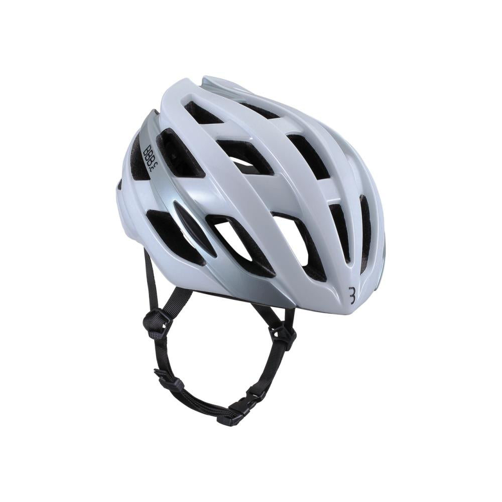 BBB Cycling BBB Helme Hawk M (54-58cm) M weis - leichter Allround-Rennradhelm mit Top-Belüftung