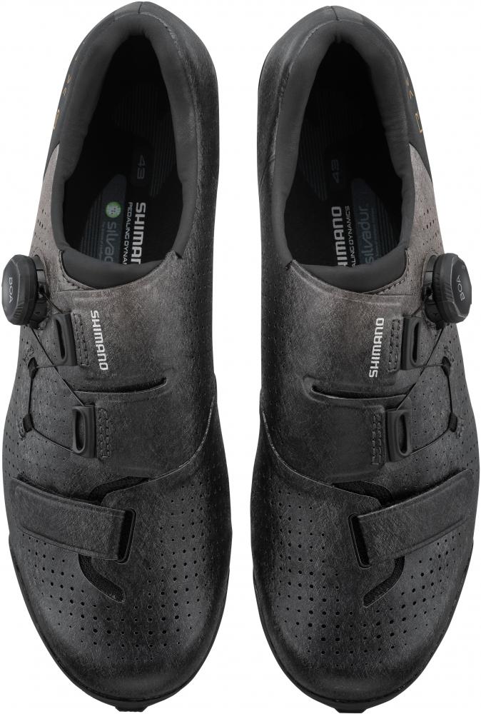 SHIMANO RX801 Fahrradschuhe - Gravel SPD, Herren/Damen, Größe 39, Schwarz
