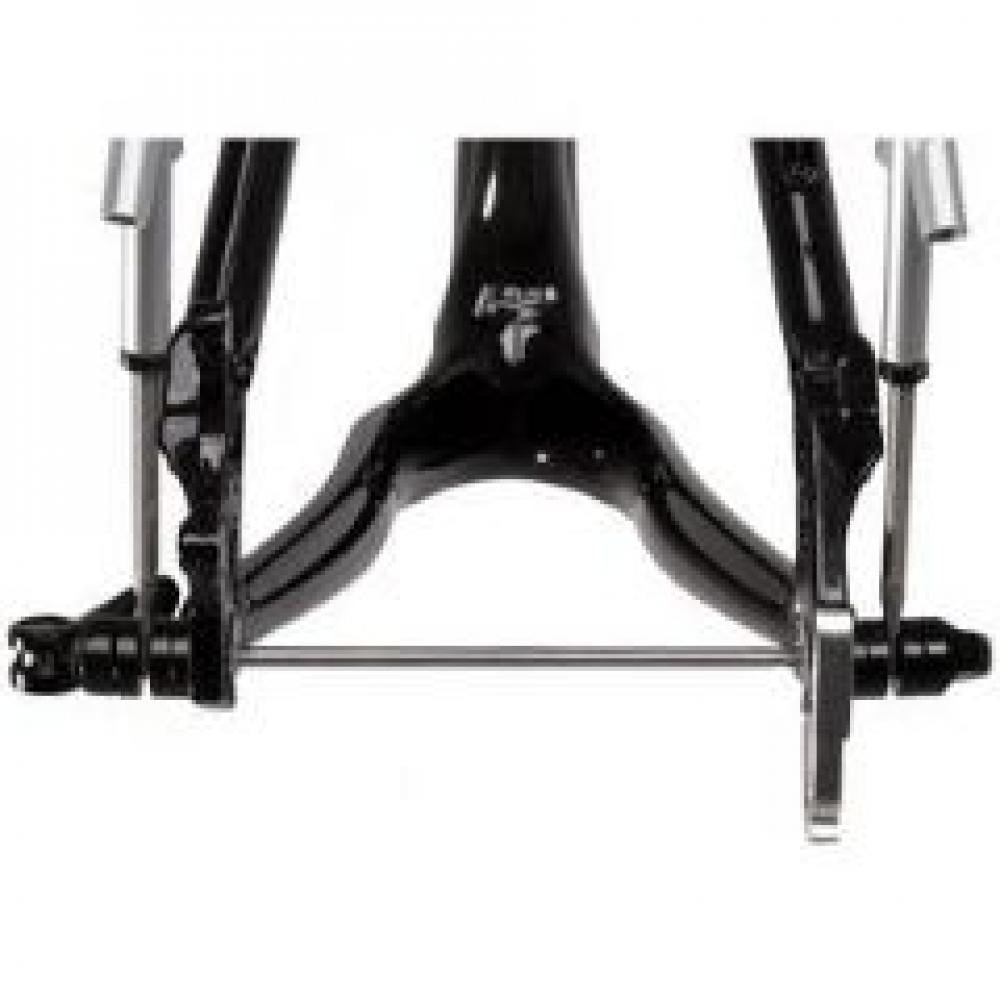 M-WAVE Racky Axle Schnellspanner stabile Befestigung für Gepäckträger am Fahrrad