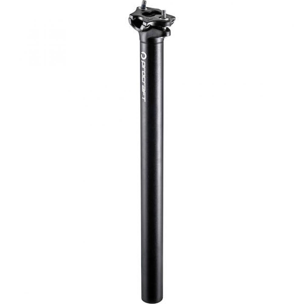 Procraft Sattelstütze Pro III 31,6 x 350 mm Schwarz - Klassische Aluminium-Sattelstütze