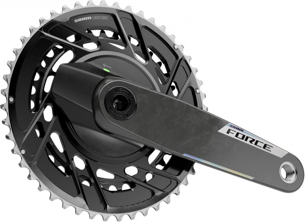SRAM Kurbelgarnitur Quarq Force E1 170 mm 46-33T - Präziser Powermeter für Rennrad & Gravel