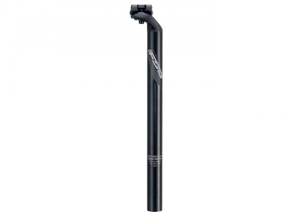 FSA Energy SB20 Sattelstütze Ø 31,6 x 350 mm Schwarz - AL6066 mit 20 mm Setback