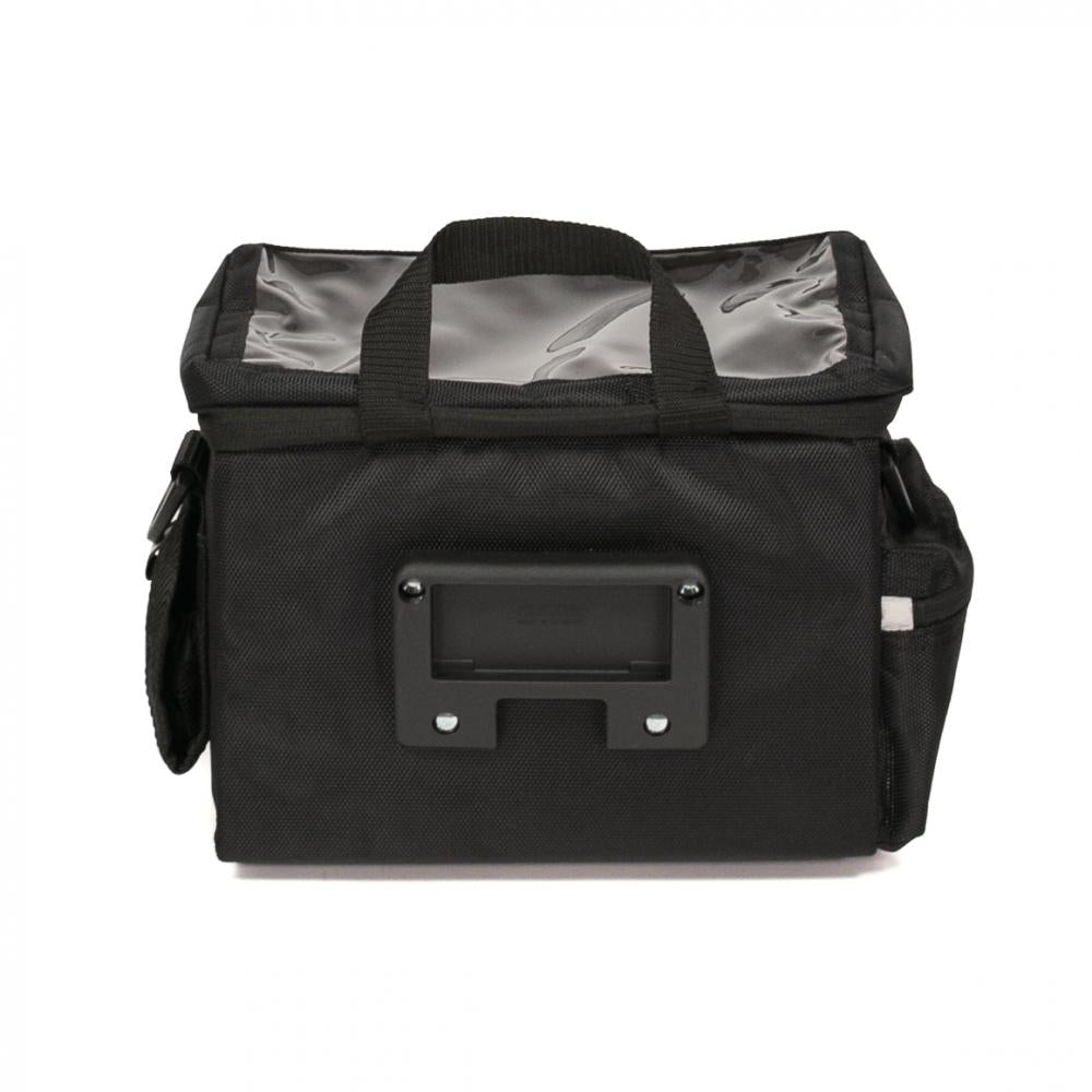 Haberland Lenkertasche 8l Max schwarz - geräumige Lenkertasche für Alltag und Tour