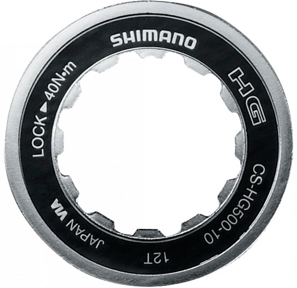SHIMANO Verschlussring CS-HG50-10 Größe 10 - präziser Lockring für 10-fach Kassetten