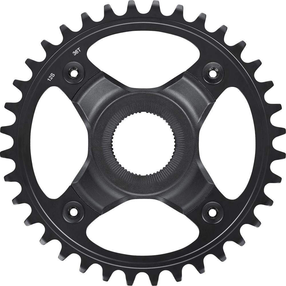 SHIMANO Kettenblatt E-BIKE SYSTEMS SM-CRE70 36Z - robustes E-MTB Antriebsupgrade