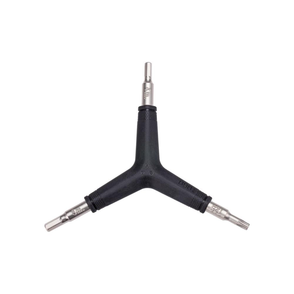 BBB Cycling BBB werkzeug kit ComboStar T25/4mm/5mm 4mm/5mm schwarz - kompaktes Multitool für unterwegs