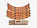 Race Face Laufrad Decal Set, large, orange - stylisches Upgrade für dein Laufrad