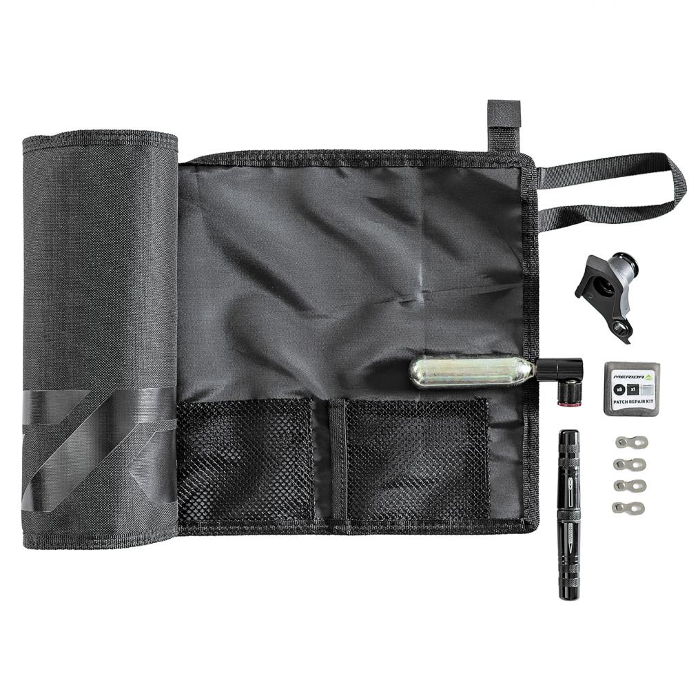Merida Tasche ESSENTIAL TOOL WRAP 560 x 240 mm Schwarz - cleveres MSP-Werkzeug-Organizersystem