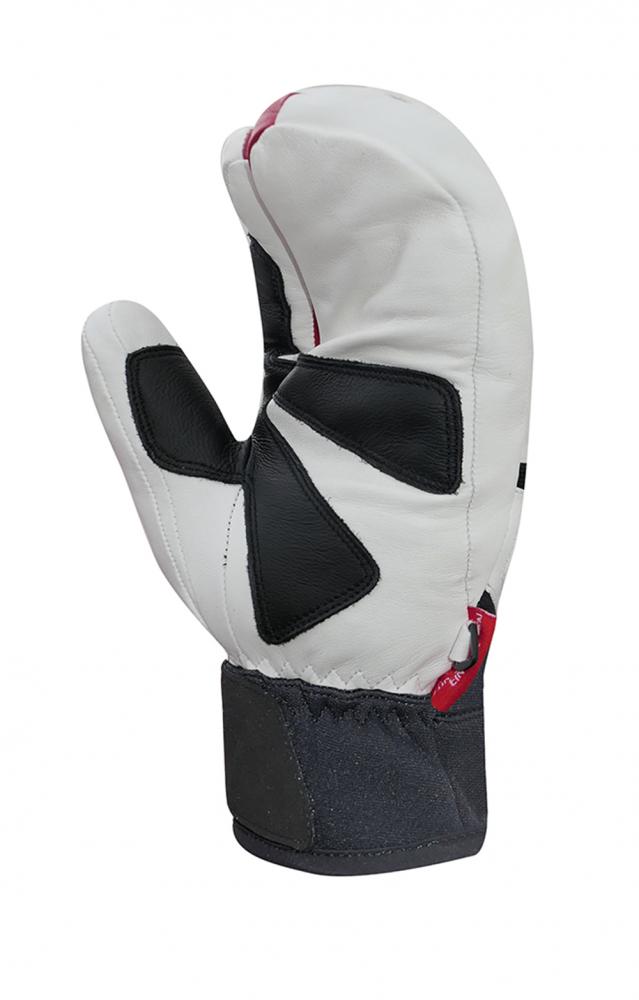 CHIBA Race Series Trigger - wasserdichte Lobster-Radhandschuhe, Größe 11, weiß