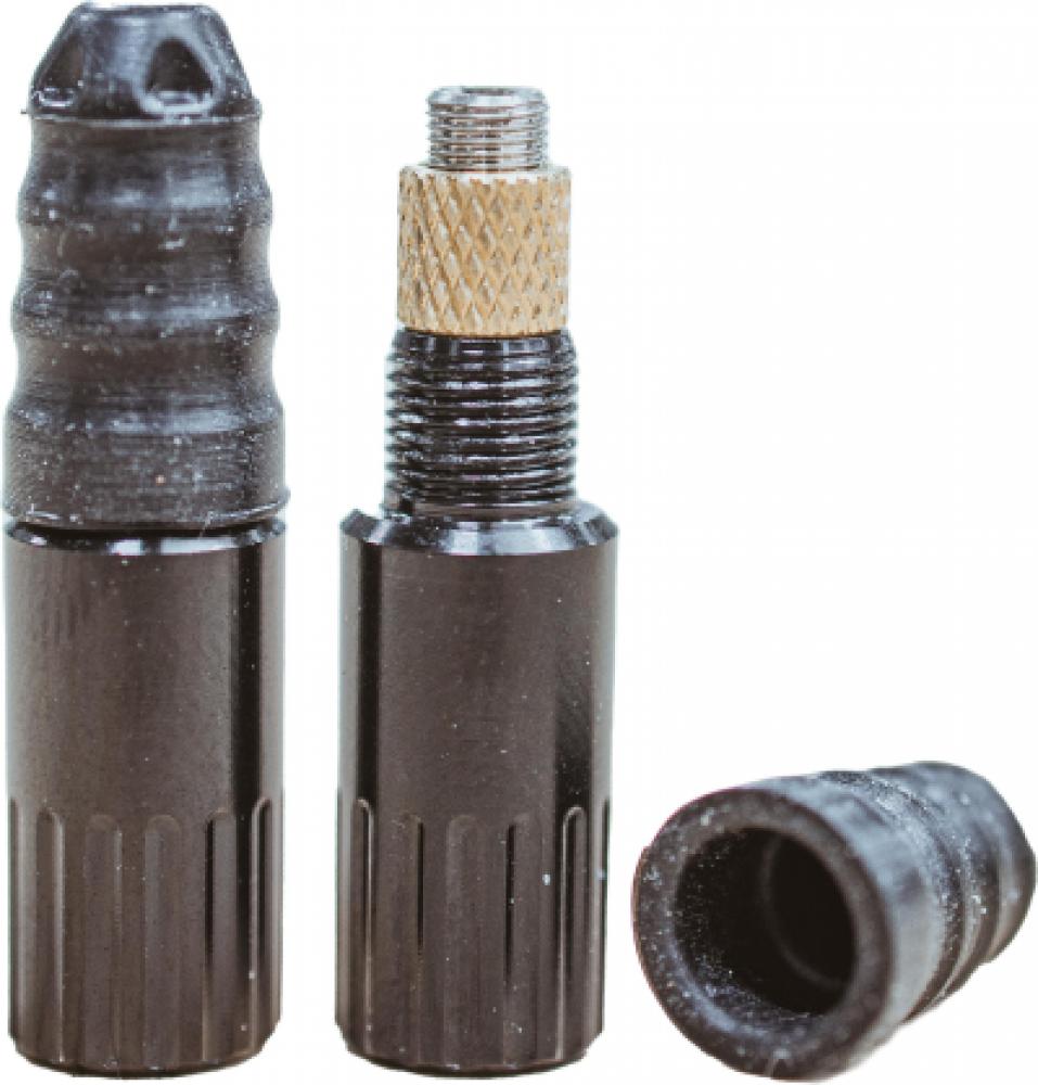 Schwalbe MAXFLOW SV Adapter 100 mm (Ein Paar) - Tubeless-Ventil mit maximalem Luftdurchfluss