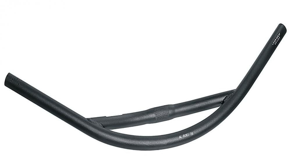 Ergotec Lenkerbügel H-Bar Space Alu Ø 25,4 mm 630 mm schwarz 34°