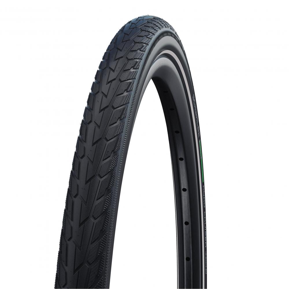 Schwalbe Road Cruiser 28 Zoll Drahtreifen mit HS484 Profil und K-Guard Pannenschutz für Urban-Bikes.
