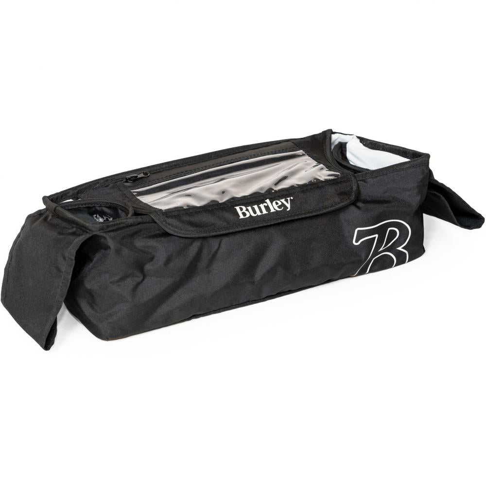 Burley Tasche Handlebar Console für Schiebebügel Universalgröße Schwarz - mehr Stauraum am Schiebebügel