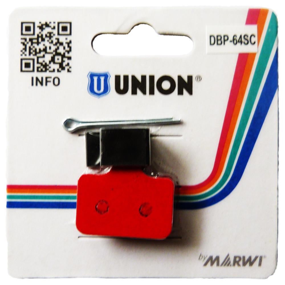 Marwi, Bremsbelag Union DBP-64SC Shimano, gesintert, Ultegra, Ersatzbeläge, 438564