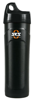 SKS Cage Box schwarz-orange Wasserfeste Kunststoffbox inkl. Nylonbeutel. Ideal für Werkzeug und Zubehör. Sicherer Halt im Flaschenhalter