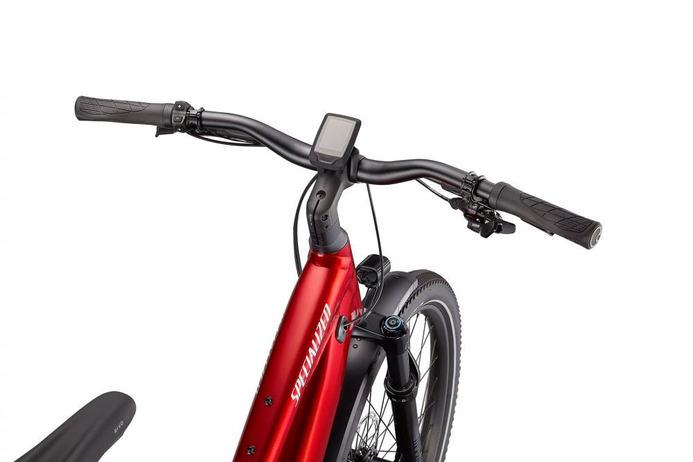 VADO 5.0 ST NB E-Bike in Red Tint/Silver Reflective - Größe L - E-City Bike