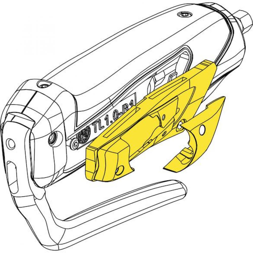 TRP Adapter-Kit TL1.0 SRAM eTAP Blips 912 Schwarz - Integration der Blips am Zeitfahrlenker