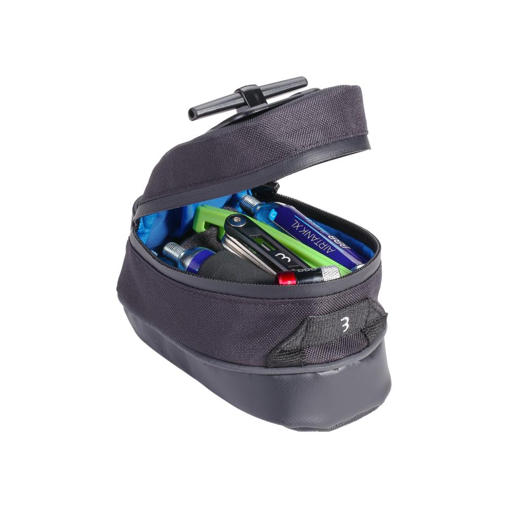 BBB Cycling BBB Satteltasche Store Pack reflect M schwarz - kompakter Stauraum unter dem Sattel