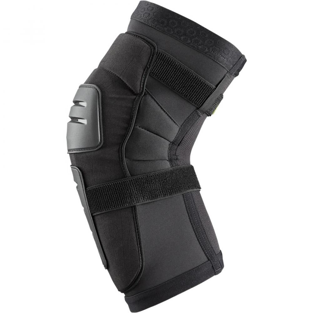 IXS Sports Division iXS Trigger Race knee guard S black - leichter DH-Knieschoner mit Hartschale