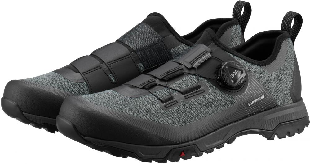 SHIMANO Fahrradschuhe ET701 MTB Flatpedal Herren/Damen 39 Schwarz