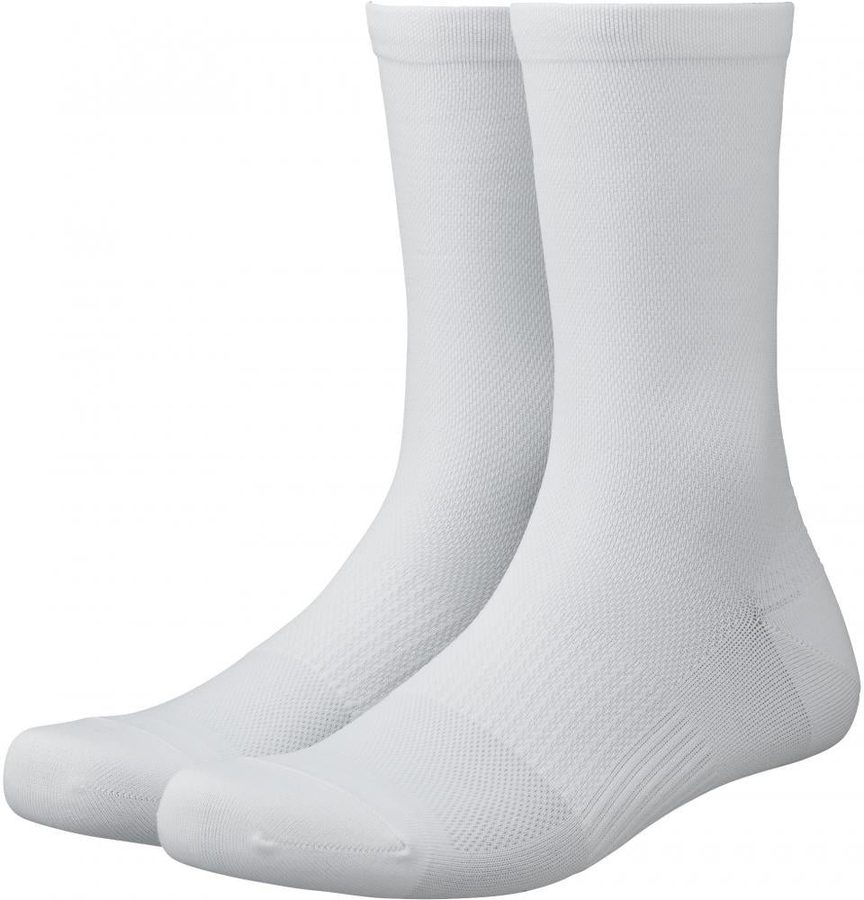 SHIMANO S-PHYRE FLASH SOCKS WHITE S (41-44) - aerodynamische Radsocken für Höchstgeschwindigkeit