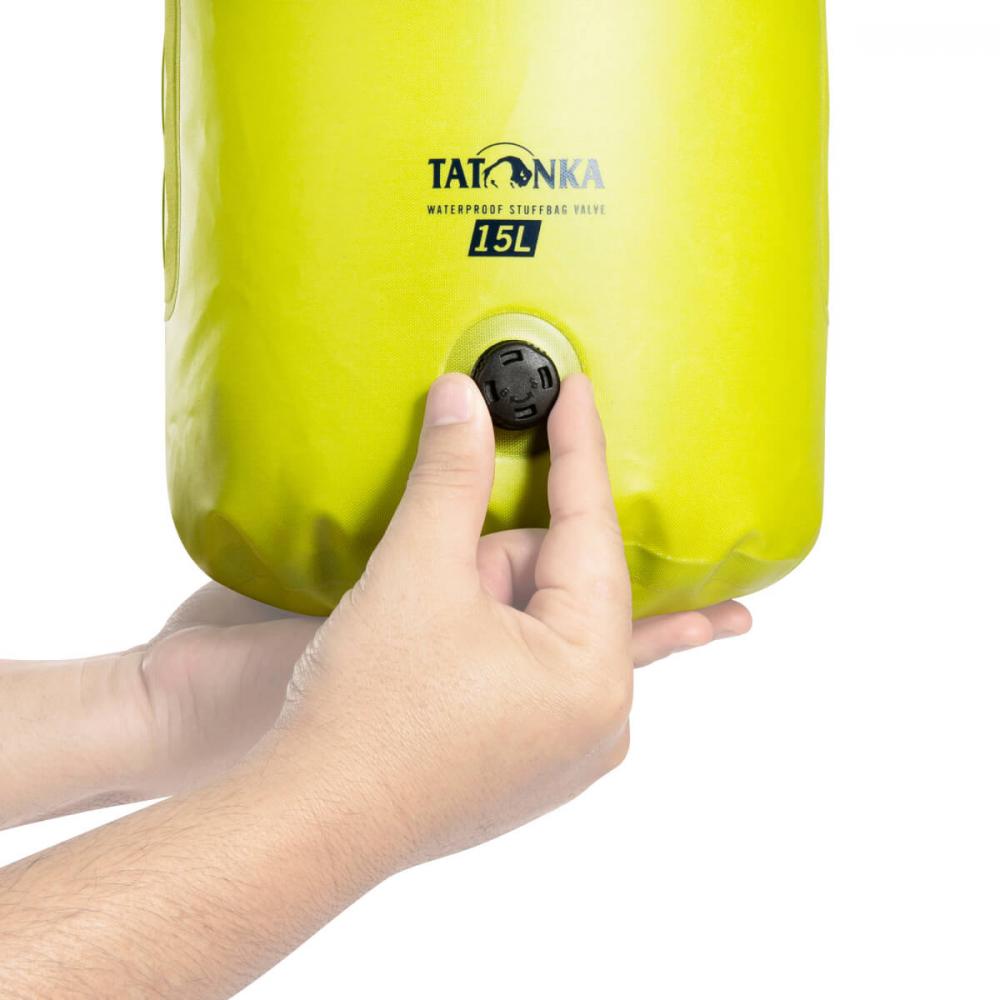 Tatonka WP Stuffbag Valve 15 l - Packbeutel Unisex 15 L mit Kompressionsventil