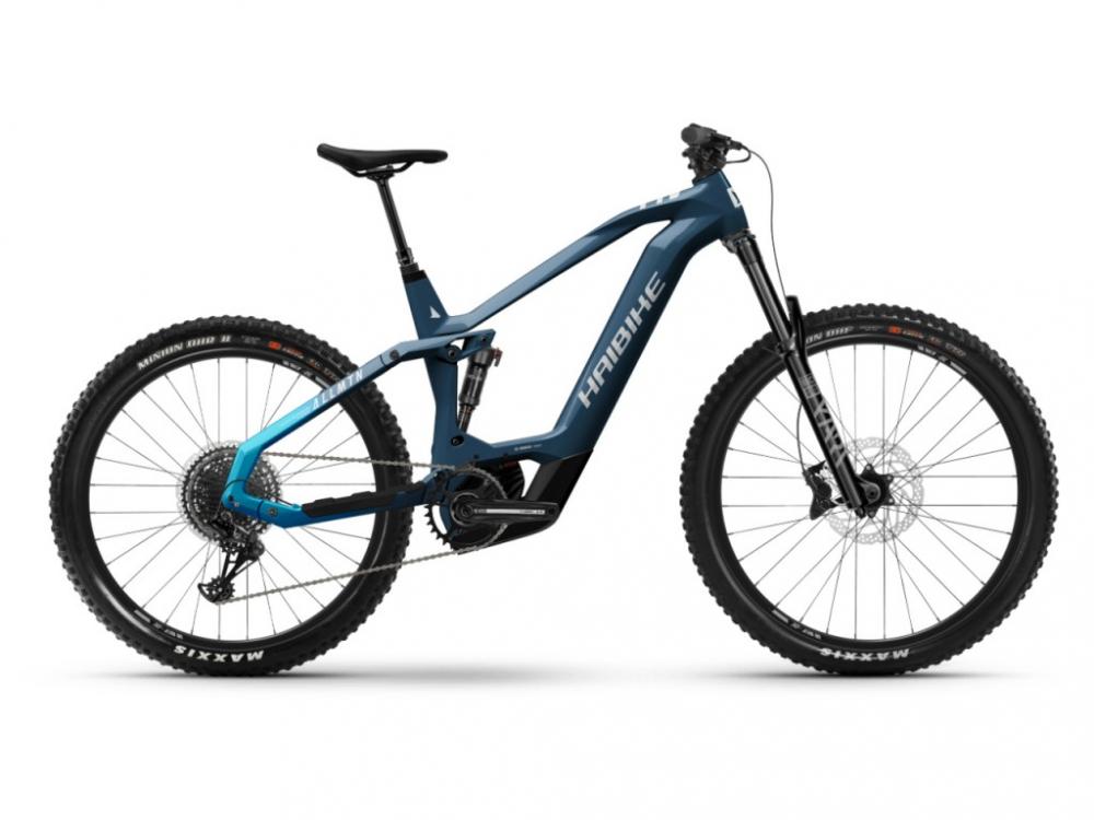 HAIBIKE AllMtn CF 9 i750Wh 12-G NX Eagle 22 HB BCXK Gloss Fade Blue White XL