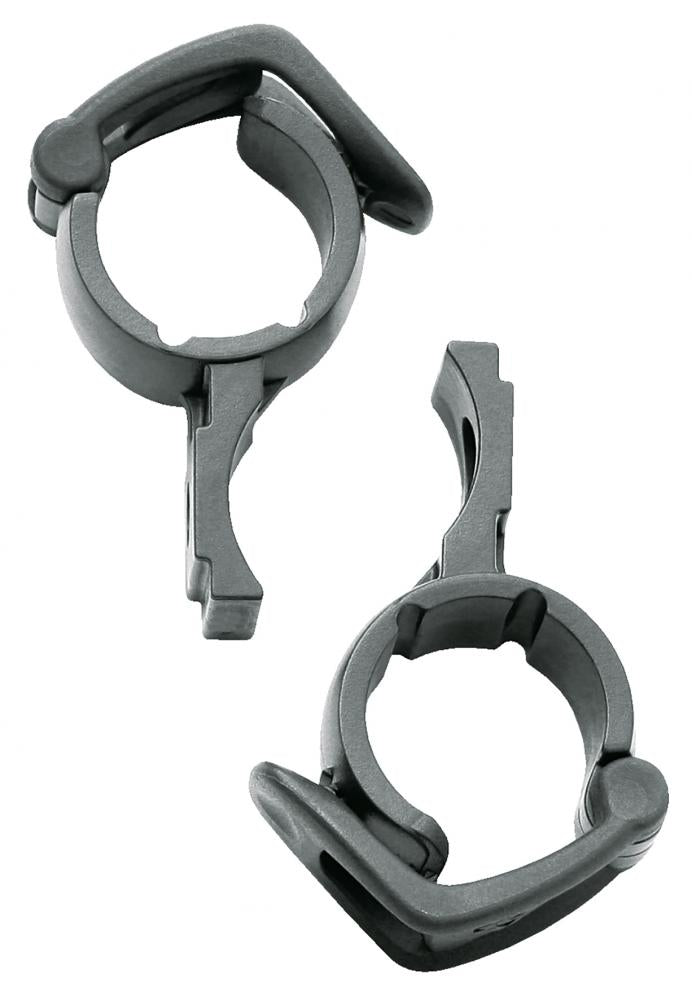 SKS Rasterclip Pumpenhalterung, 2er-Set, für Rahmendurchmesser 23-26 mm, passend für SKS Injex, X-Alpin, Teleskop, Rookie XL und Bandit Pumpen