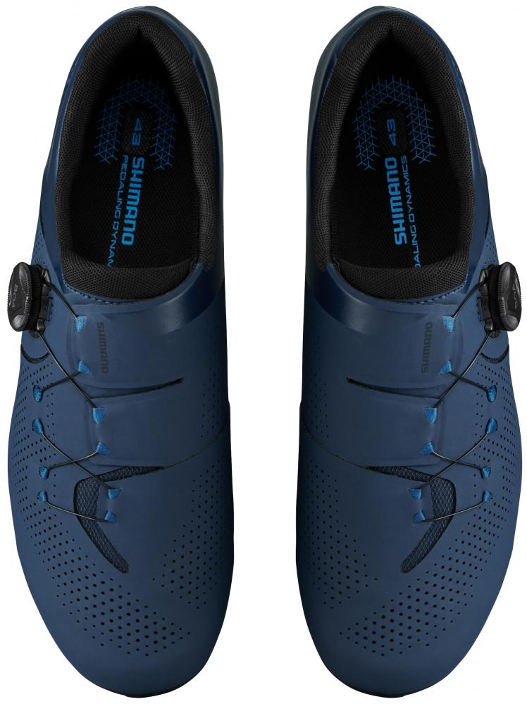 SHIMANO Fahrradschuhe RC302 Road SPD-SL Herren/Damen Größe 47 Blau