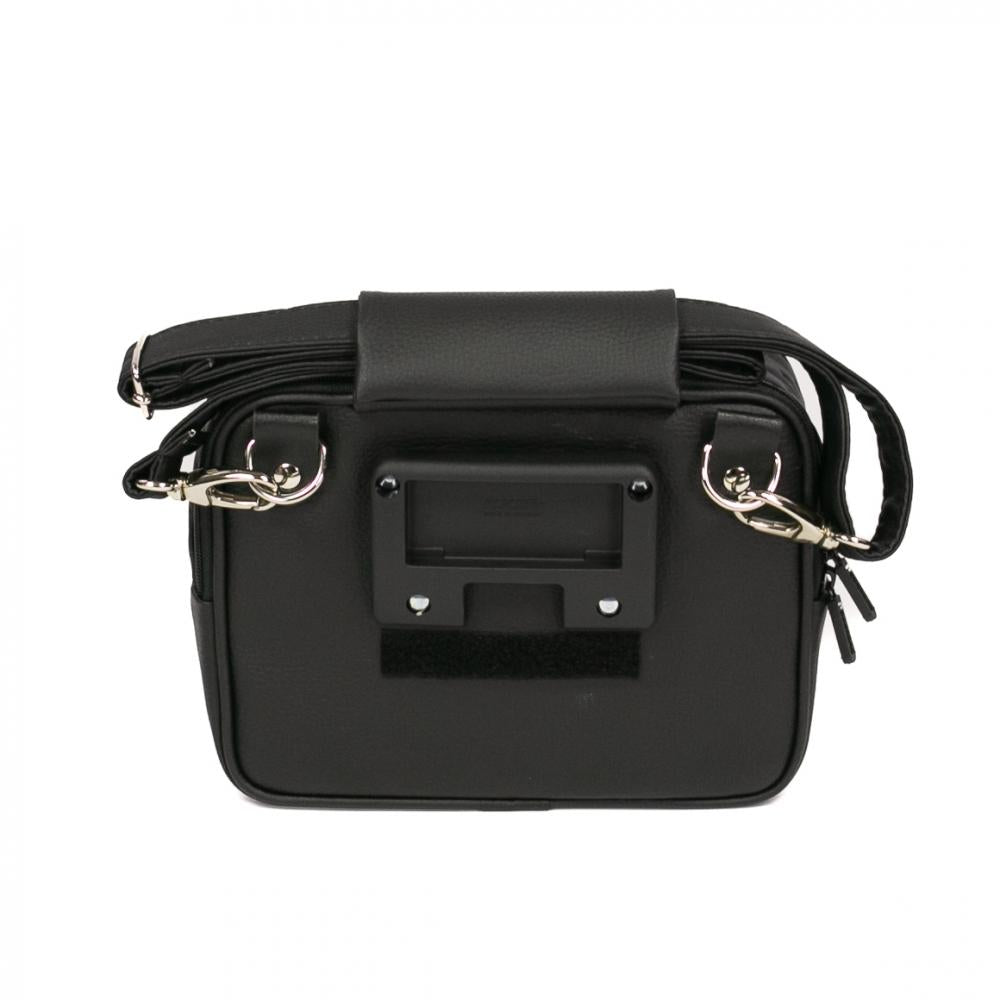 Haberland Lenkertasche Lifestyle schwarz - stilvolle Lenkertasche für Alltag und Tour